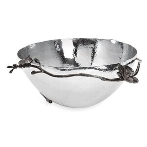 Michael Aram, stainless steel orchid collection bowl